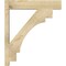 Ekena Millwork Merced Block Rough Sawn Outlooker, Douglas Fir, 6"W x 26"D x 30"H OUT06X26X30MRC05RDF - alternate 2
